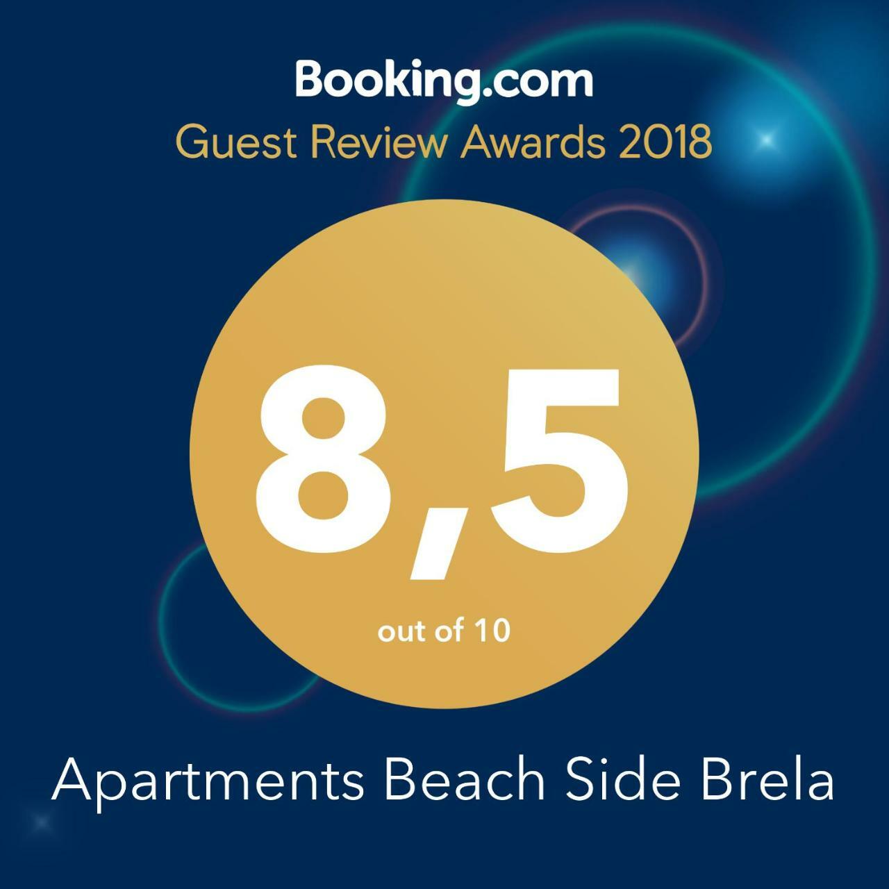 Apartments Beach Side Брела Екстер'єр фото
